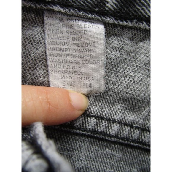 VINTAGE Adam Spencer Jeans 6 Mom High Rise Tapered Denim Acid Wash - Picture 9 of 11